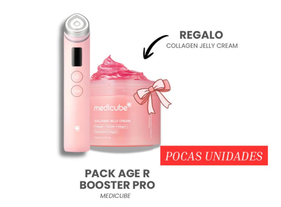 MEDICUBE AGE-R BOOSTER PRO ROSADO+ COLLAGEN JELLY CREAM 50MLPACK
